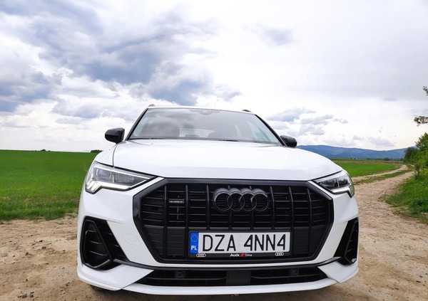 Audi Q3 cena 147500 przebieg: 45000, rok produkcji 2021 z Jutrosin małe 781